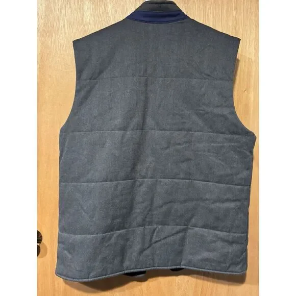 Brooks Brothers Gray Quilted Vest